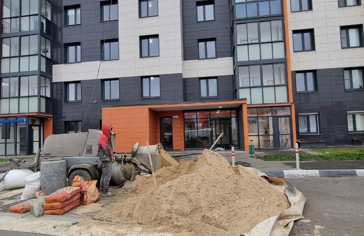 Стяжка пола в квартире по адресу: Электросталь, проспект Ленина