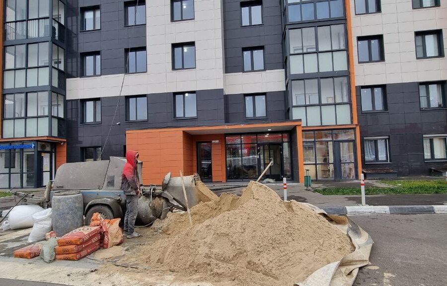 Стяжка пола в квартире по адресу: Электросталь, проспект Ленина