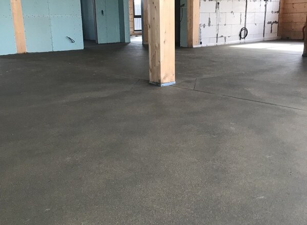 Черновая стяжка пола 2