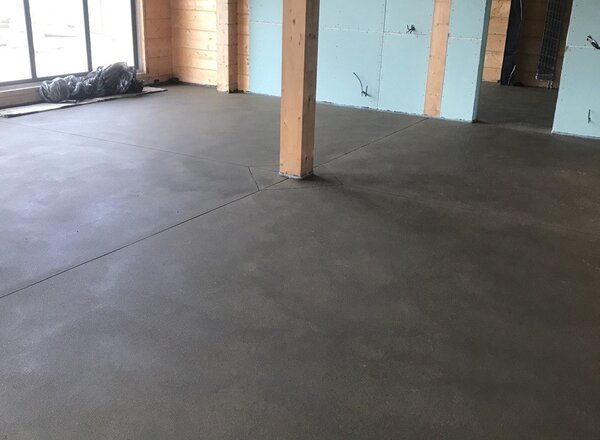 Черновая стяжка пола 5