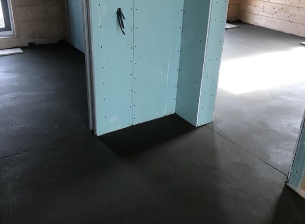 Черновая стяжка пола 6