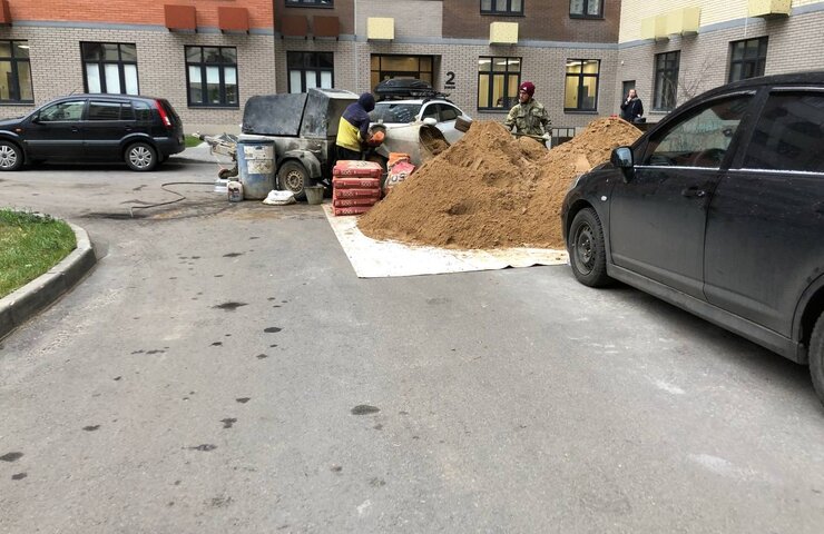 Стяжка пола в квартире в Пушкино, улица Просвещения, 12к2