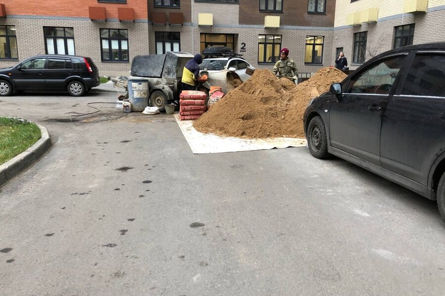 Стяжка пола в квартире в Пушкино, улица Просвещения, 12к2