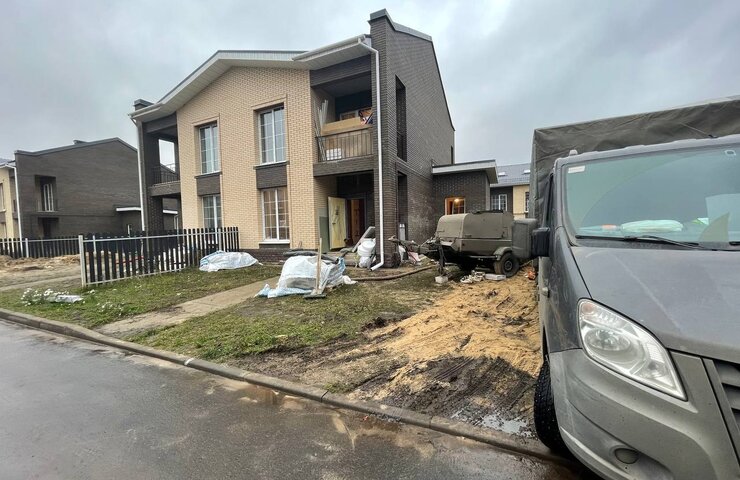 Стяжка пола в городском округе Щёлково, коттеджный посёлок Загорянка Лайф